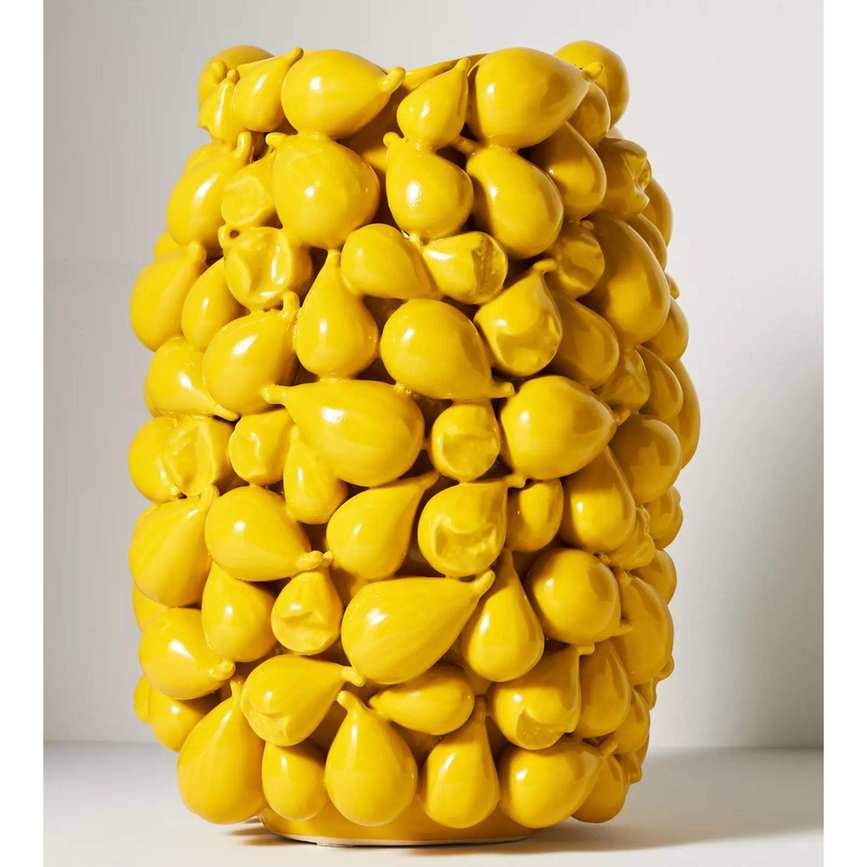 Anthropologie, Stoneware Fig Vase