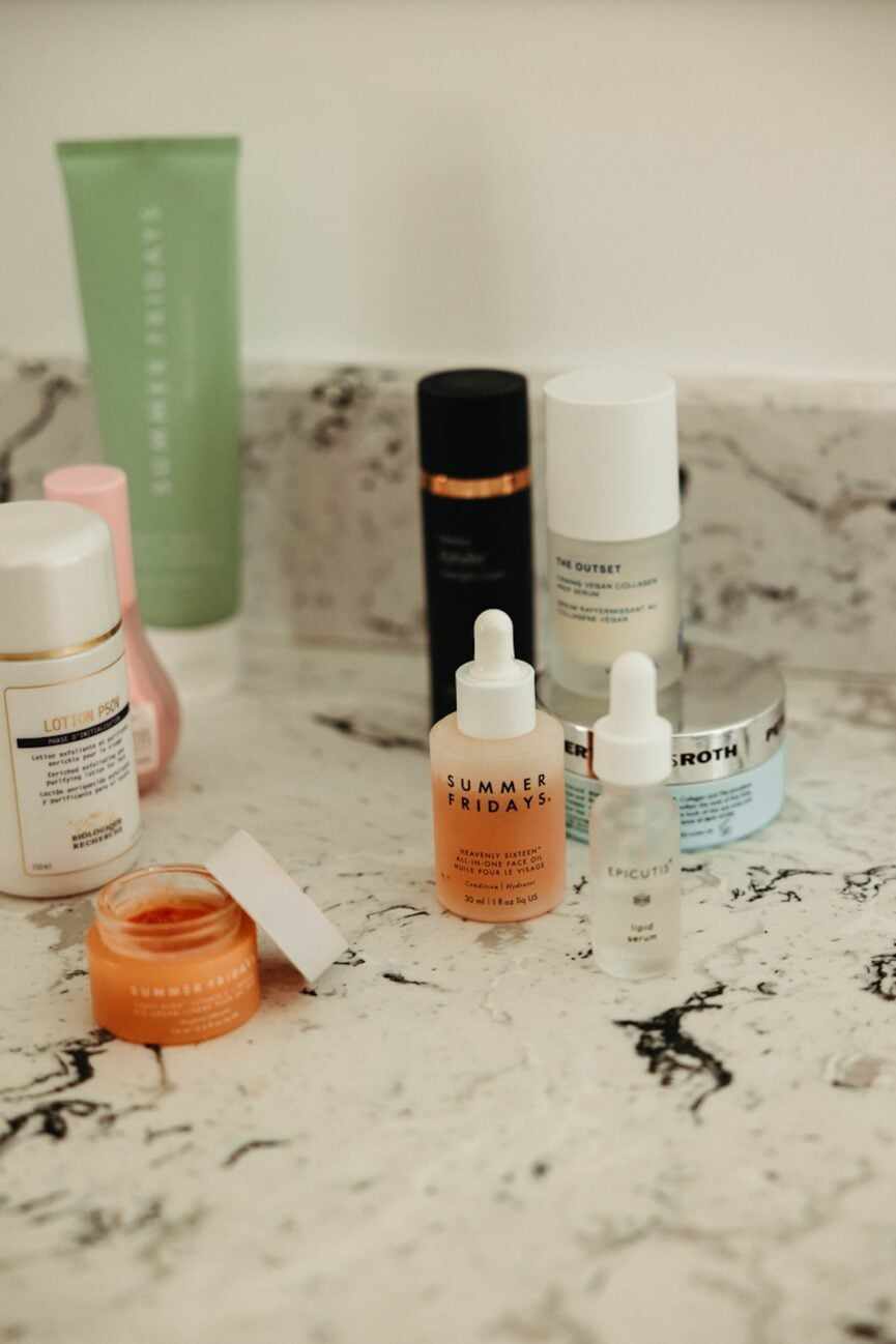 Top face oils for dry skin.