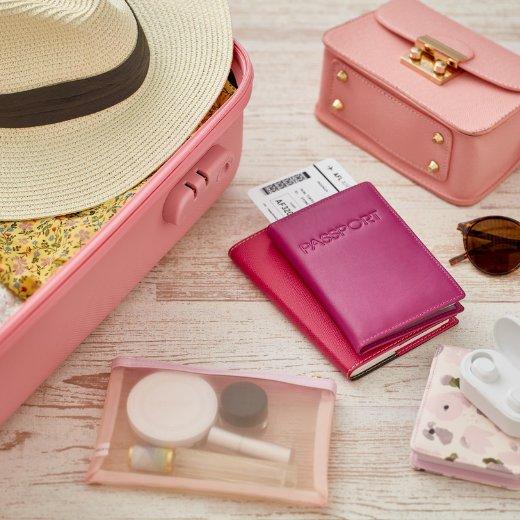 Suitcase and travel bags
