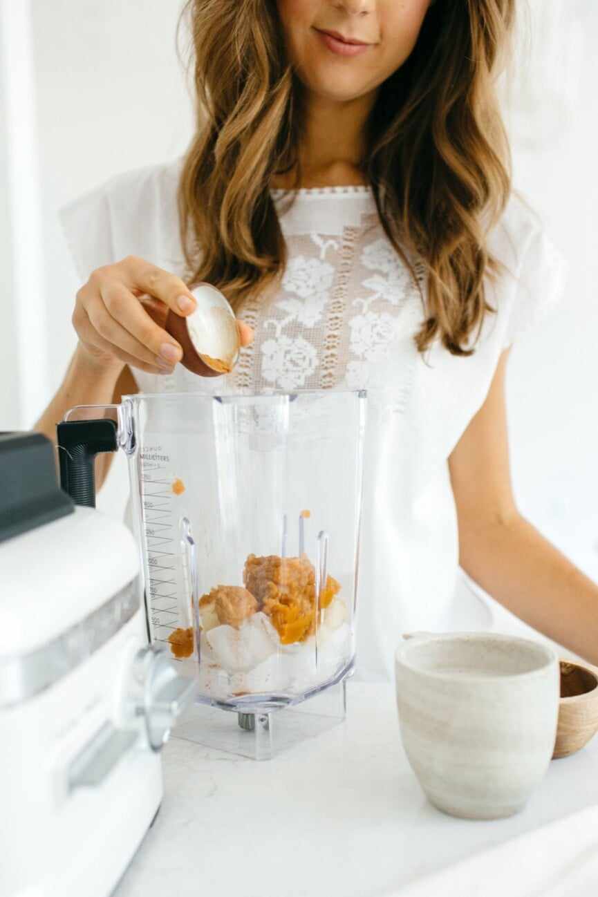 pumpkin spice smoothie
