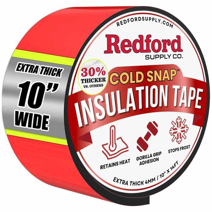 A roll of red insulation tape