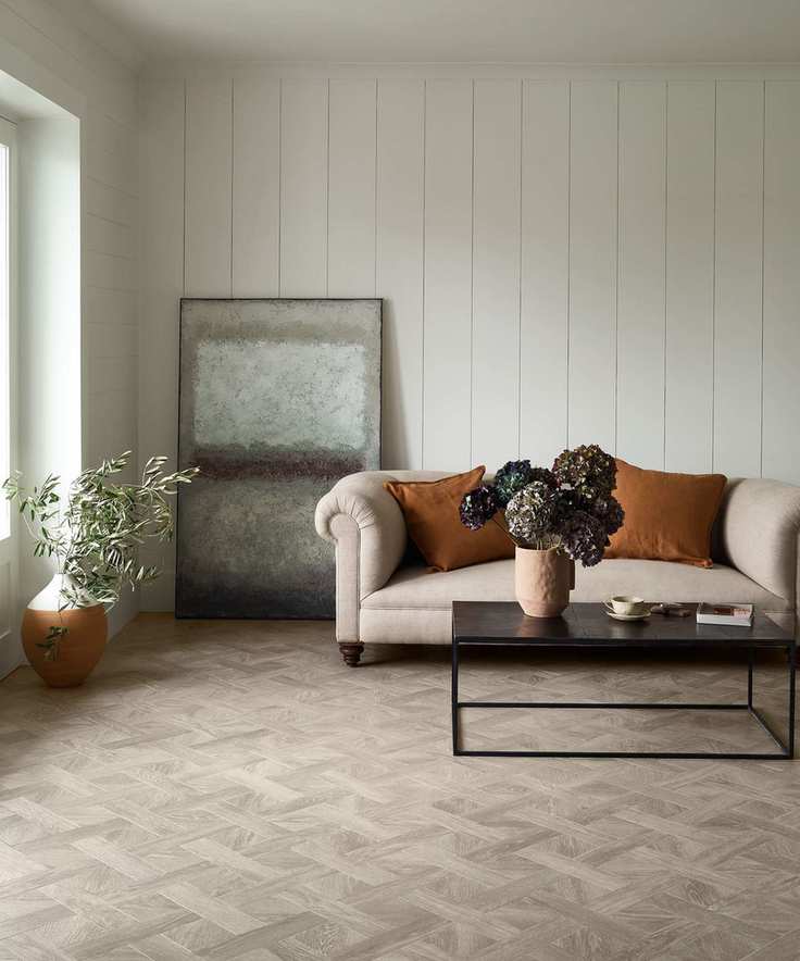 Amtico vinyl flooring living room