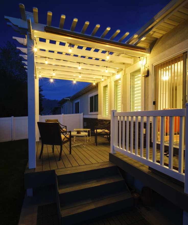 Pergola lighting ideas