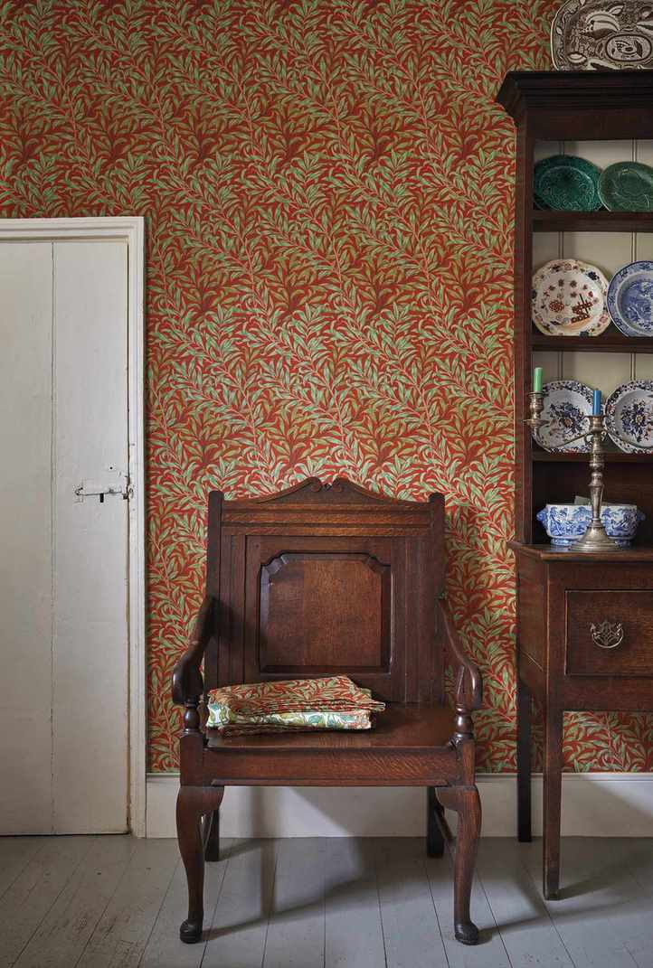 traditional decorating ideas - Morris x Ben Pentreath Wallpaper