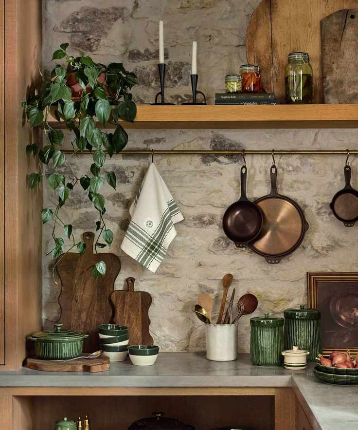Kitchen with countertops