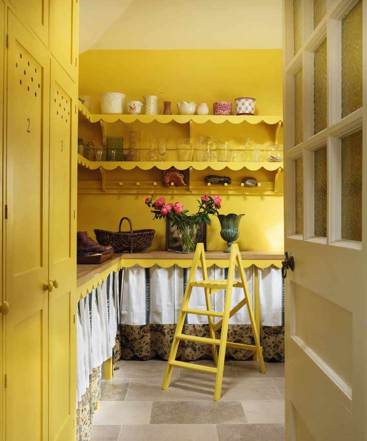 Yellow kitchen