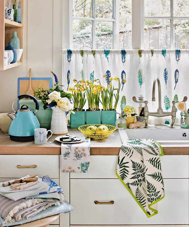Kitchen curtain ideas