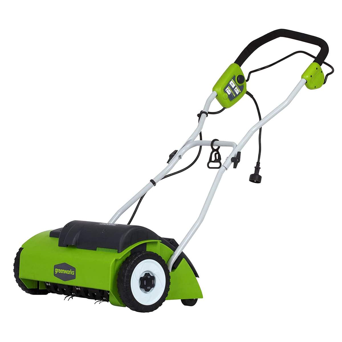 Greenworks lawn dethatcher