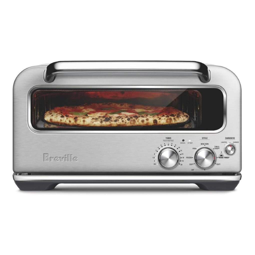 Breville Smart Oven Pizzialo Pizza Oven against a white background.