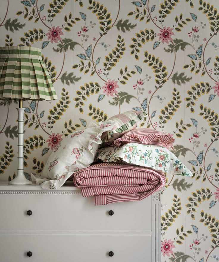 Handmade accessories and vintage decor