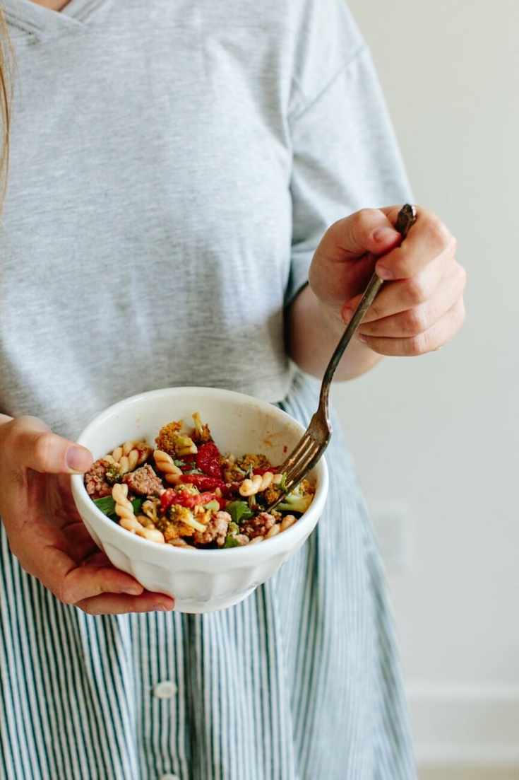 gemelli with turkey sausage and broccoli