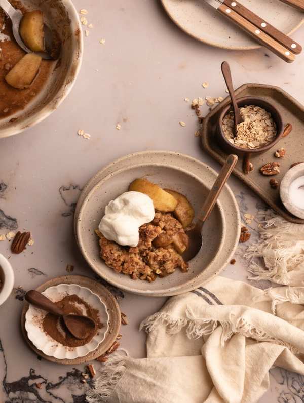 easy apple crumble