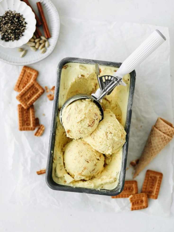 haldhi doodh ice cream