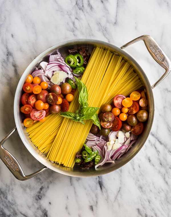one pot summertime pasta