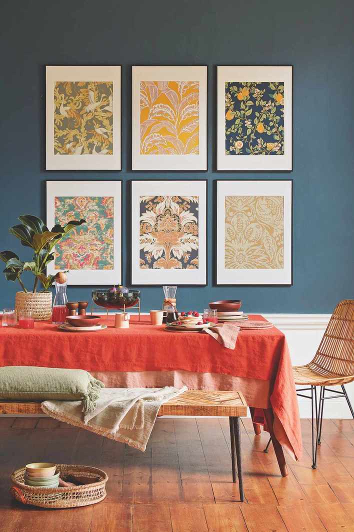 country living room dining room bathroom wallpaper ideas