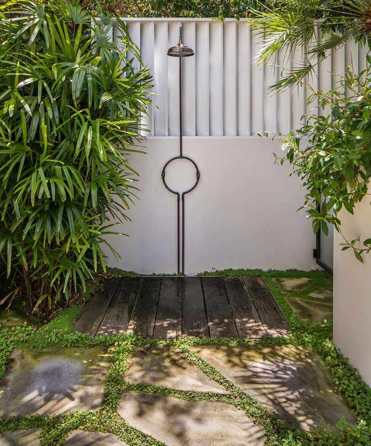 Outdoor shower