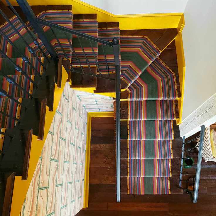 Brockschmidt & Coleman design for New Orleans stairs in cottage staircase ideas