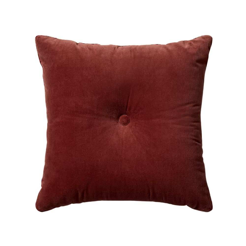 Sylvie Red Velvet Pillow