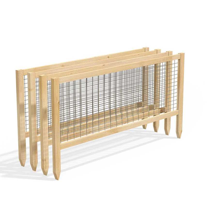 Greenes Fence 2 Ft. H X 4 Ft. W Critter Guard Garden Wood Fence Panel & Reviews | Wayfair