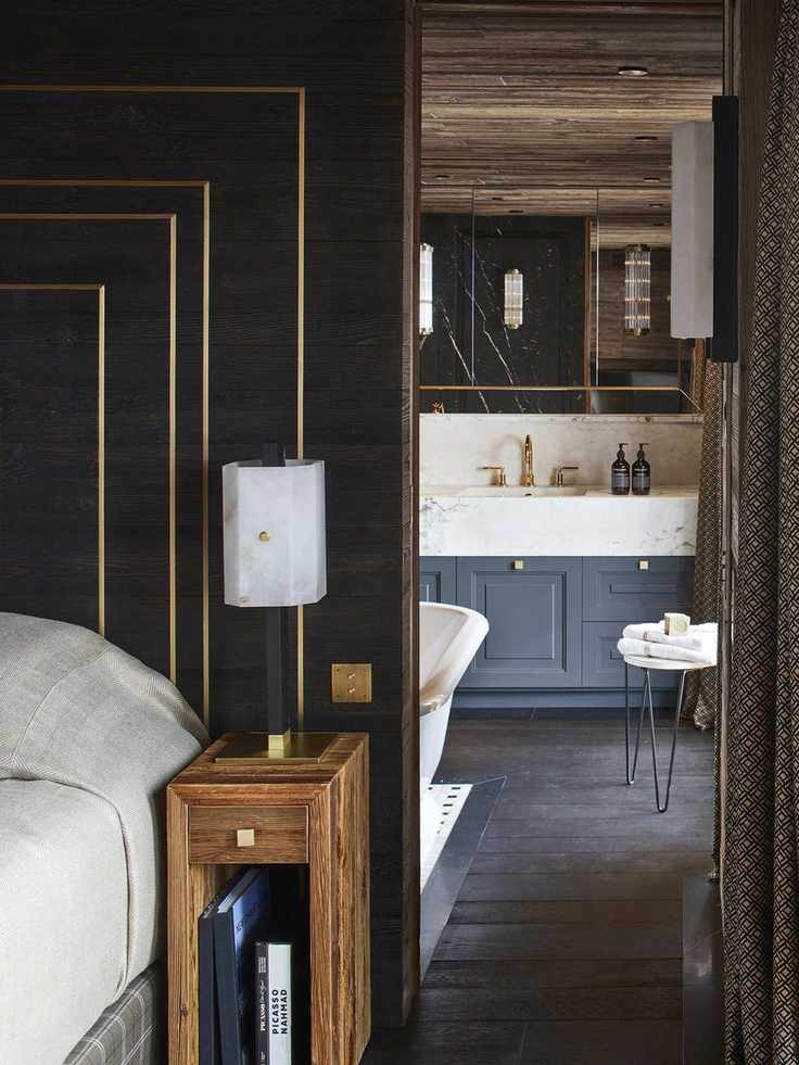 Bedroom featuring an ensuite bathroom