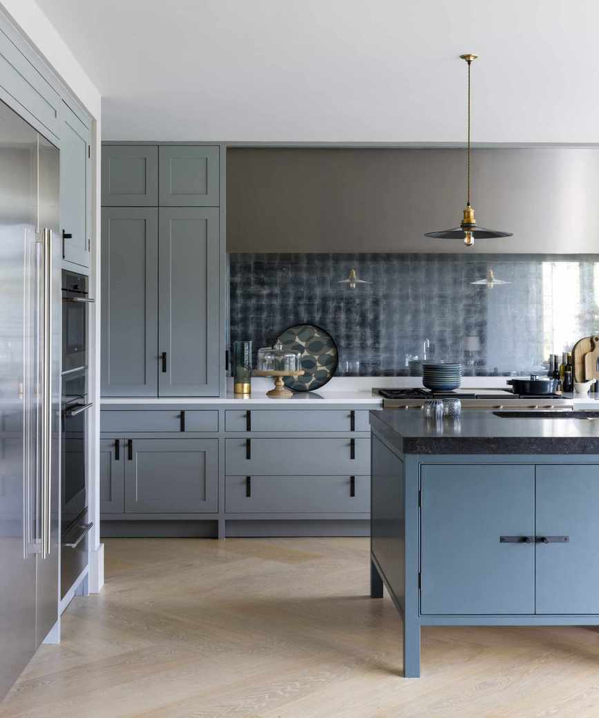 Mixed materials kitchen trend