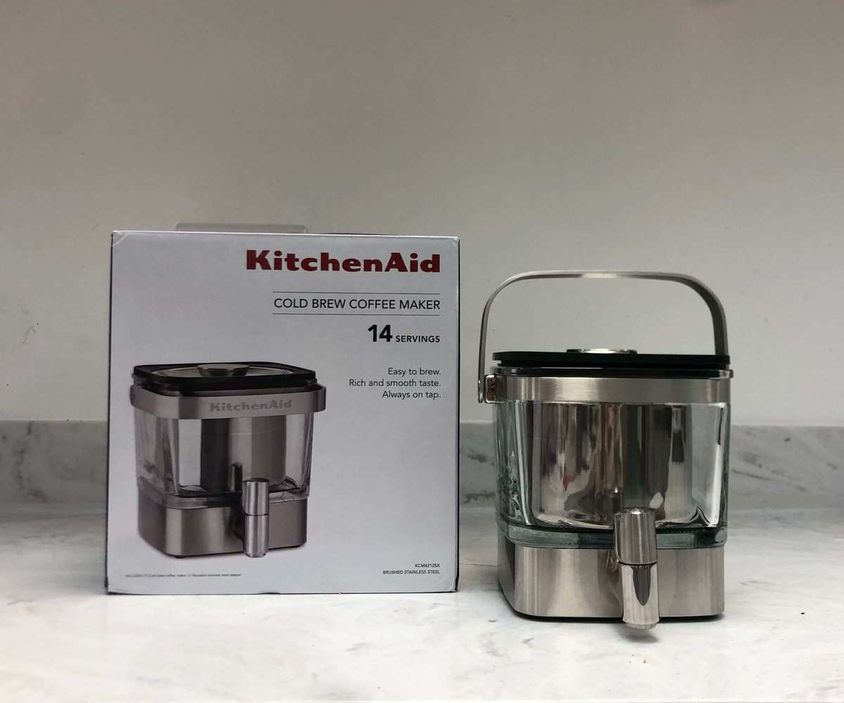 KitchenAid Cold Brew Coffee Maker and box
