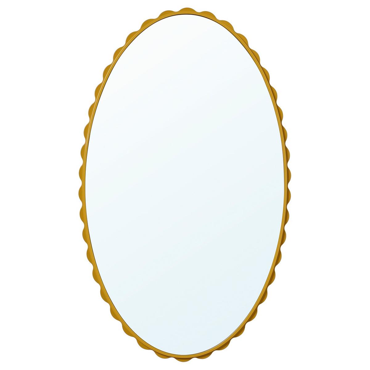 Daggkaprifol Mirror - Dark Yellow 23 5/8x39 3/8 "