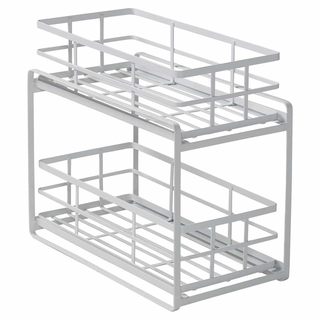 powder coated steel storage organiser