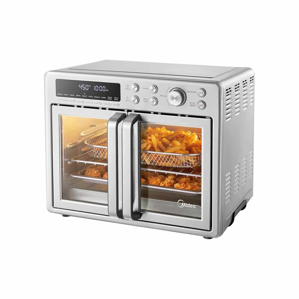 Midea Flexify French Door Air Fryer Oven on a white background