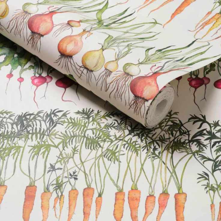Maison Flaneur, Veg Row Wallpaper, Bertioli By Thyme