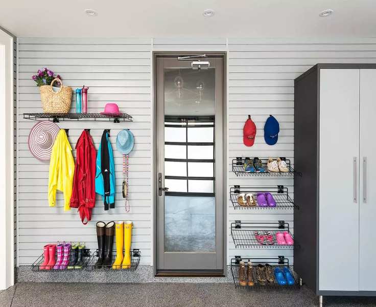 garage mudroom