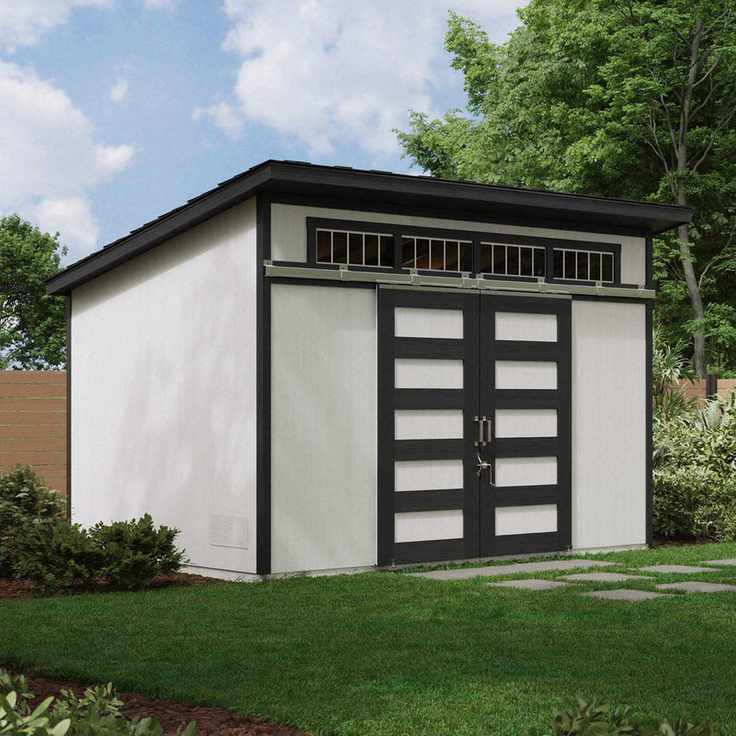 Handy Home Palisade Wood Storage Shed 12 Ft. W X 8 Ft. D (professional Installation Available) & Reviews | Wayfair