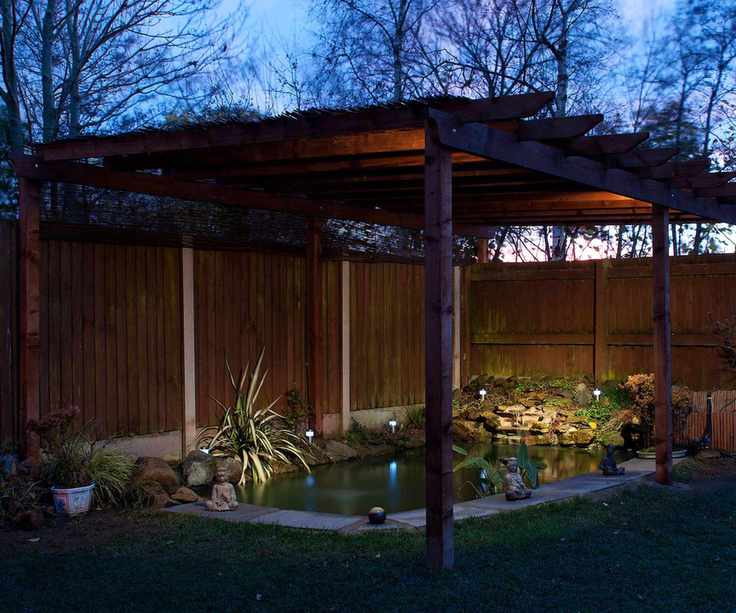 Pergola lighting ideas