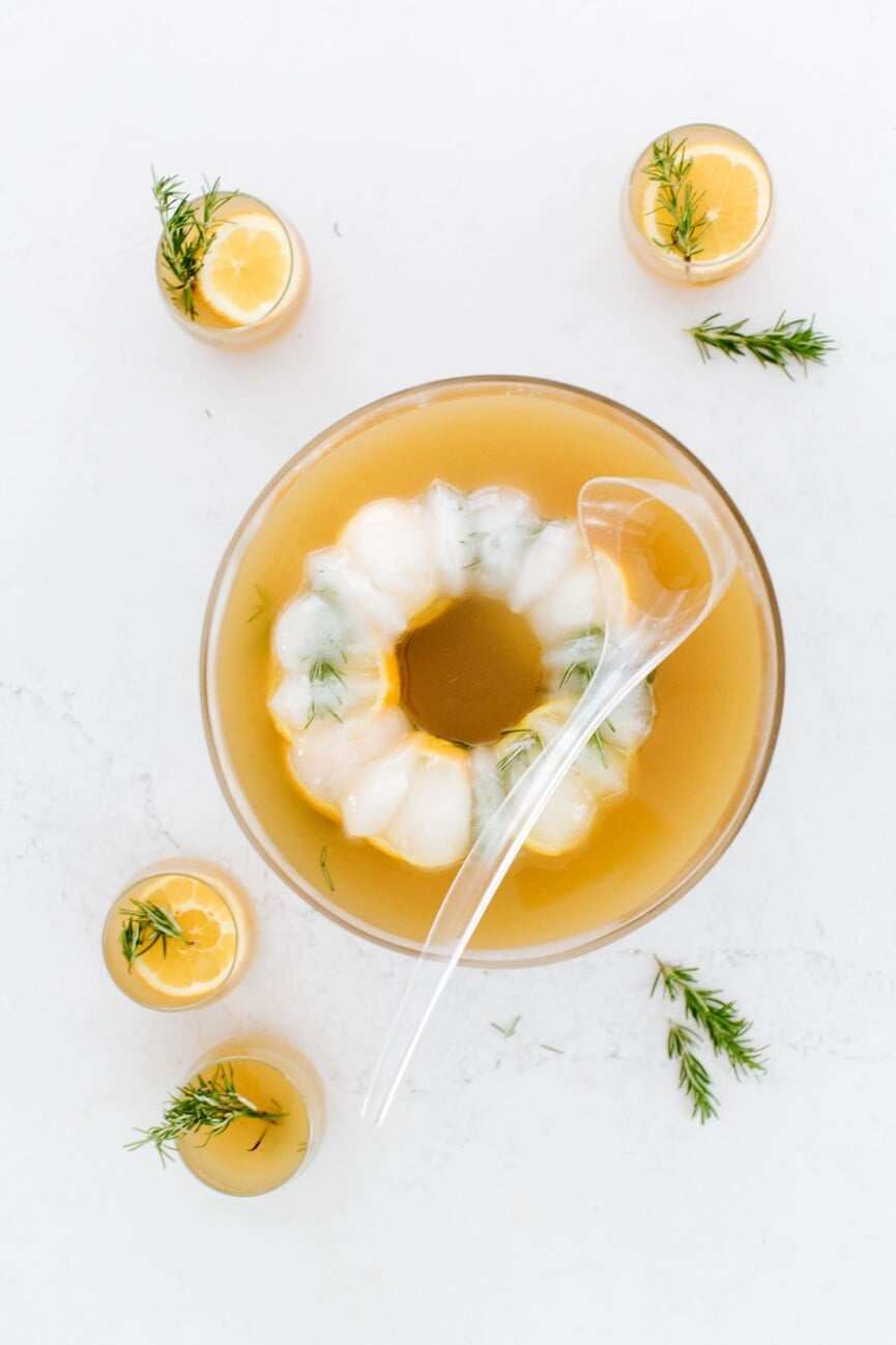maple bourbon punch