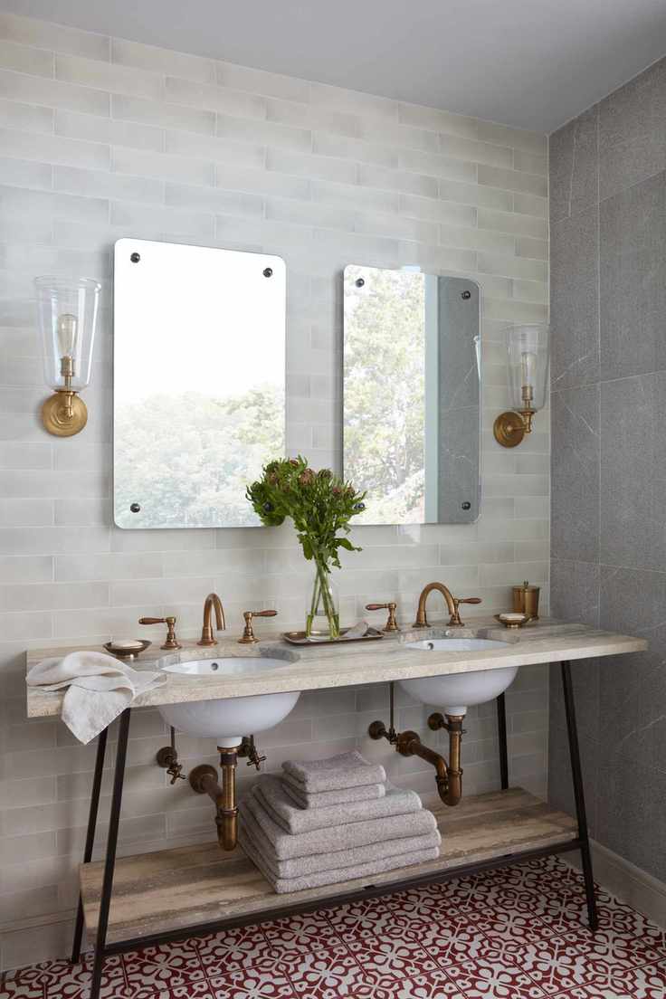 Bathroom with tiles