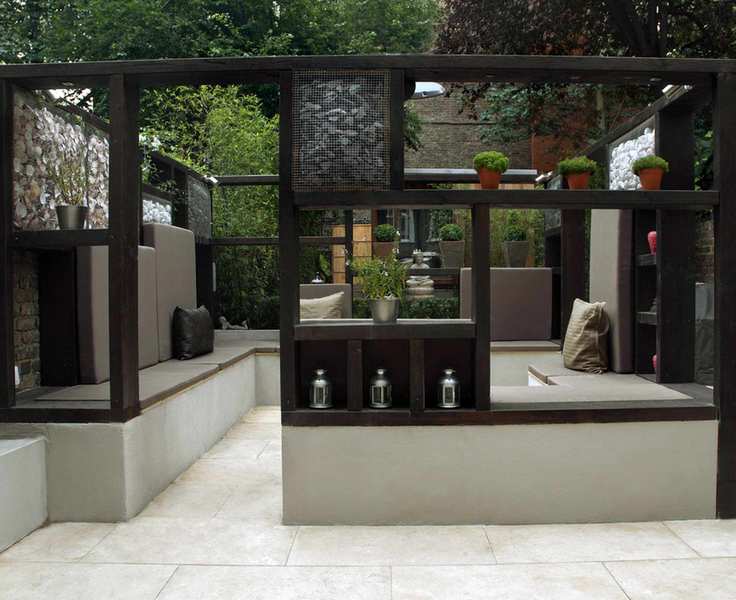 Designing a pergola - Pergola seating area by Katrina Kieffer-Wells