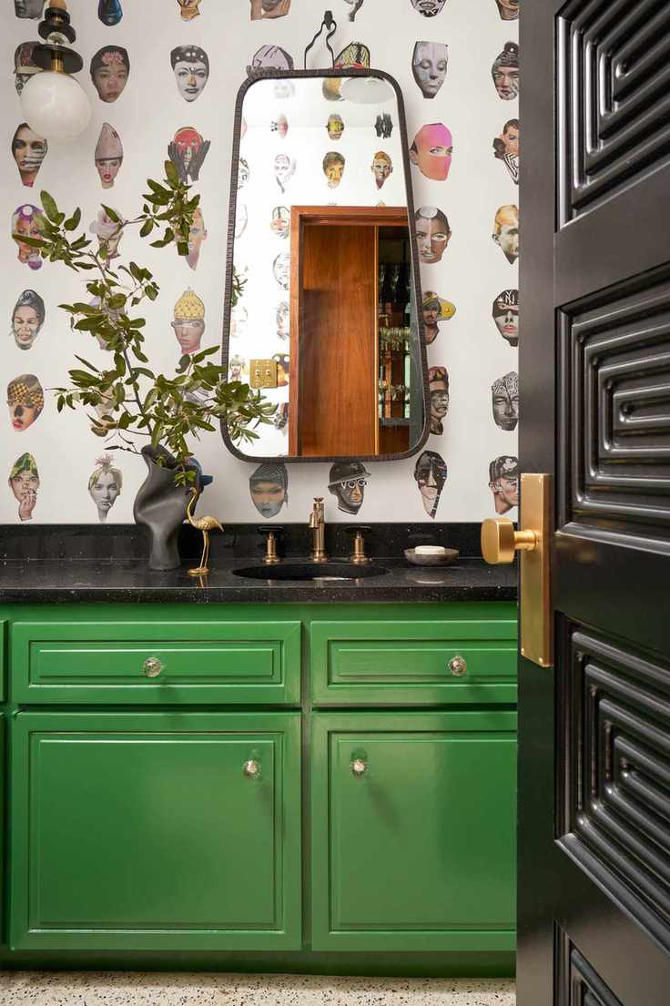 Vintage bathroom cabinet