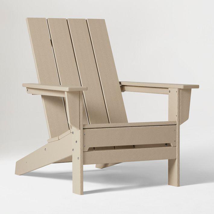 West Elm + Polywood Modern Adirondack Chair
