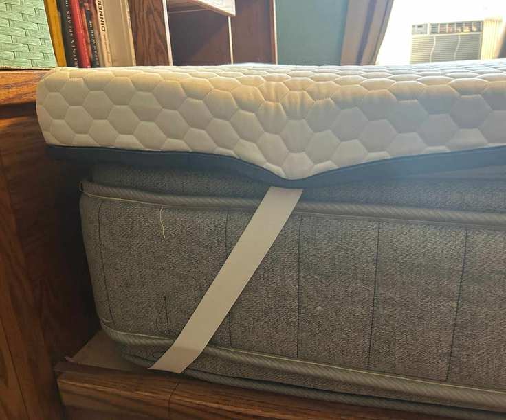 Testing the Brooklyn Bedding copperflex mattress topper