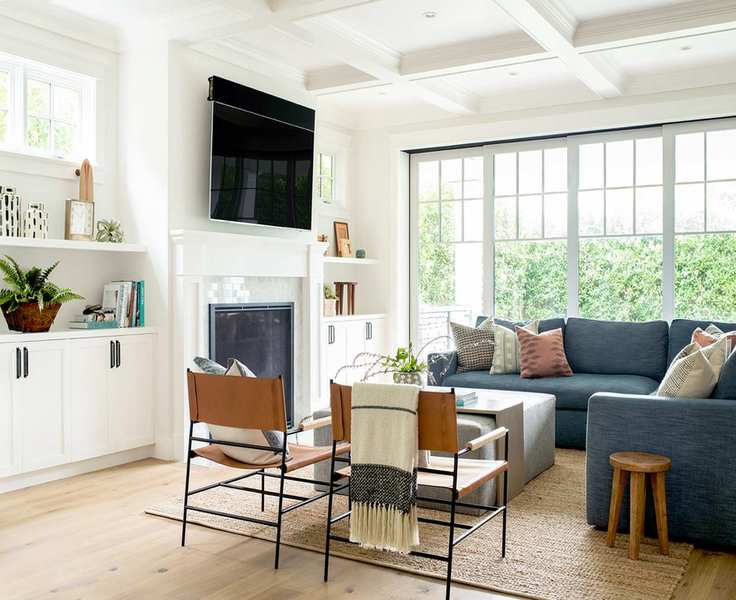 Light and airy living room by Kate Lester
