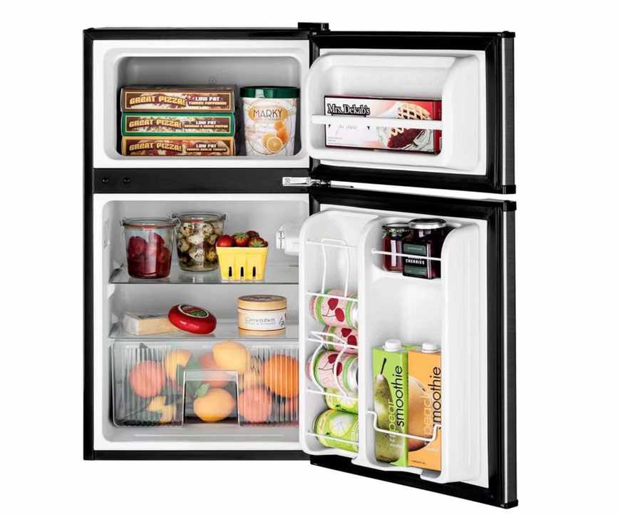GE Double Door Mini Fridge