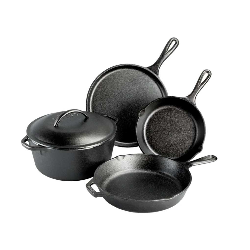 Lodge Seasoned Cast Iron 5 Piece Set