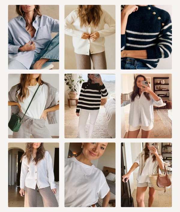 sweaters and long sleeve tops capsule wardrobe 2025