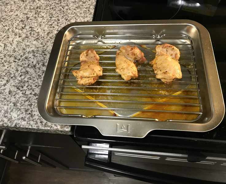 Finished grilled chicken