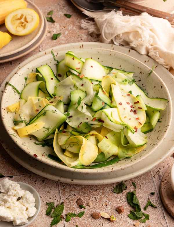 Ribbon Squash Salad