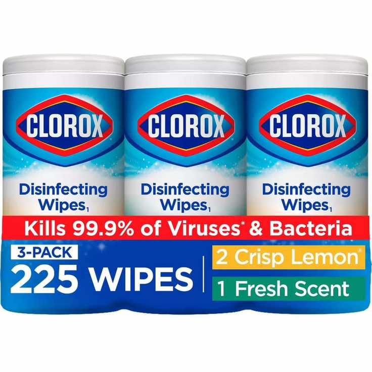 Clorox disinfecting wipes