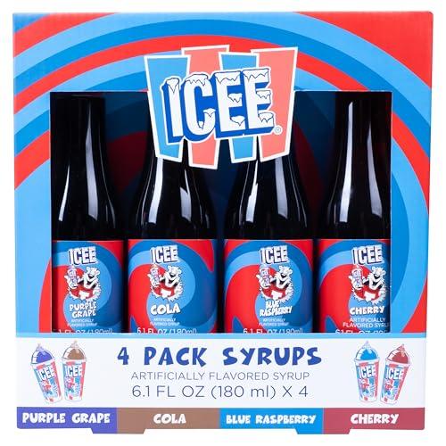 ICEE 4 Pack Slushie Syrups