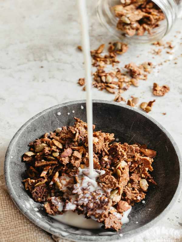grain-free granola recipe healthy late night snacks