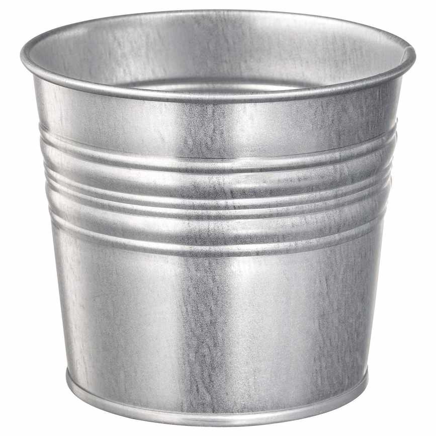 Socker Plant Pot - Indoor/outdoor/galvanized 4 &frac14; "