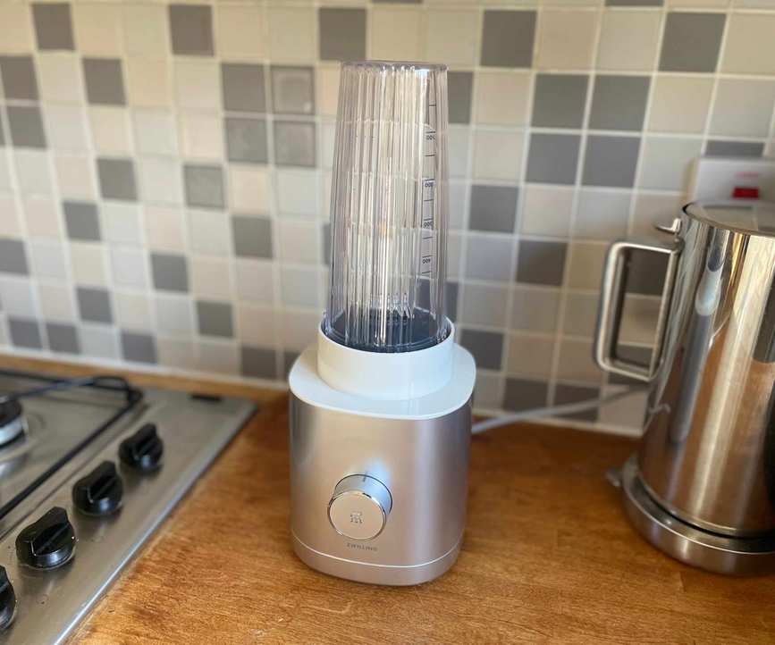 Zwilling Enfinigy Personal Blender in my kitchen